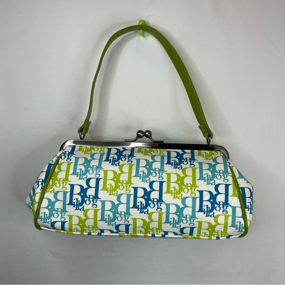 Vintage y2k billabong mini shoulder wrist bag clasp purse baguette